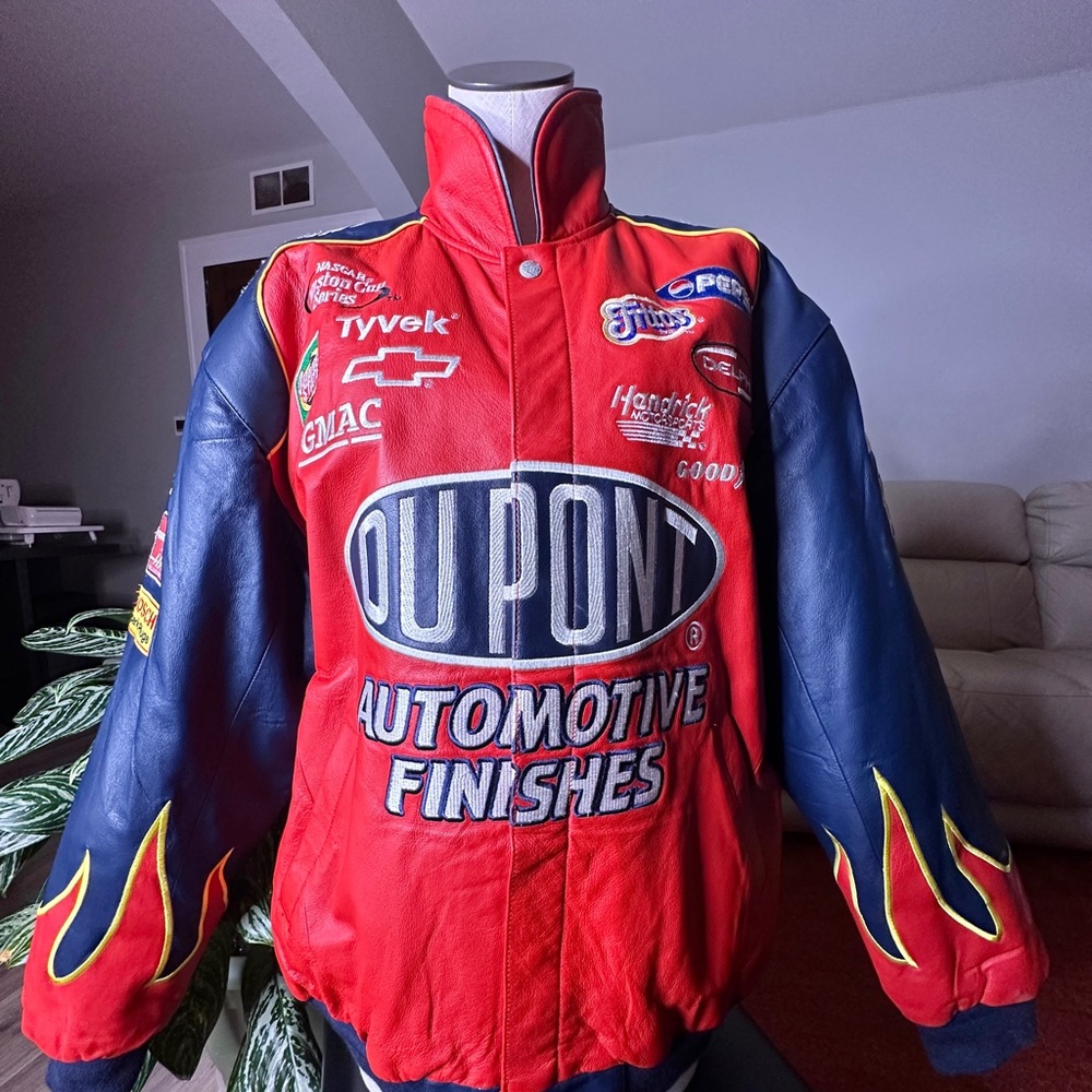 Hamilton Red and Navy Racing Jacket